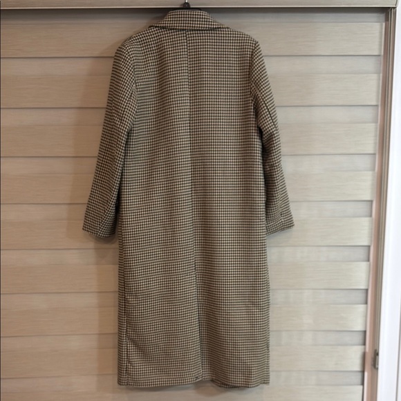 a new day Women's Black and Cream Trench Coat - Picture 7 of 7